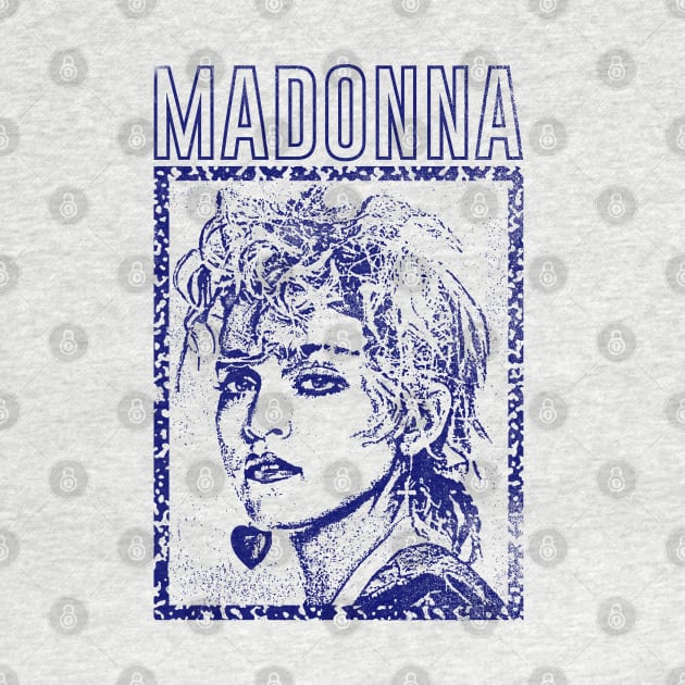 Madonna // Vintage Faded Style Original Punksthetic Design by DankFutura